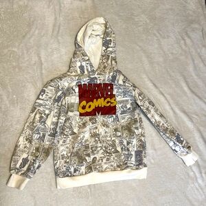 Marvel hoodie kids size 10